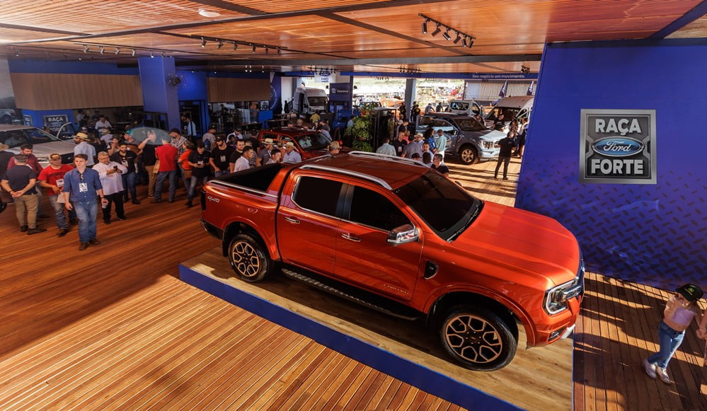 Ford exibe sua família renovada de picapes 