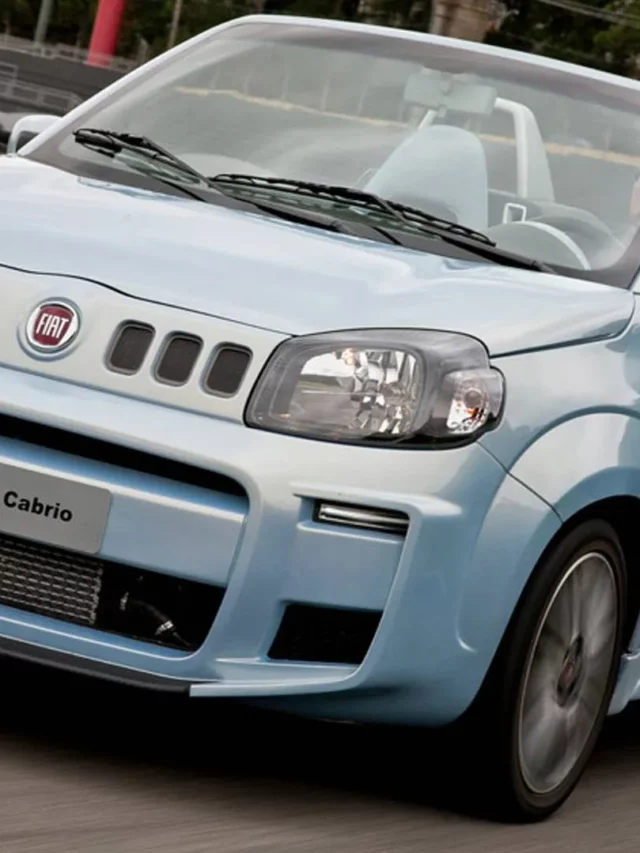 Uno Cabrio: O carro conceito da Fiat que nunca foi lançado Fiat Uno Cabrio T-Jet / Foto reprodução / Redação Brasil / Fiat