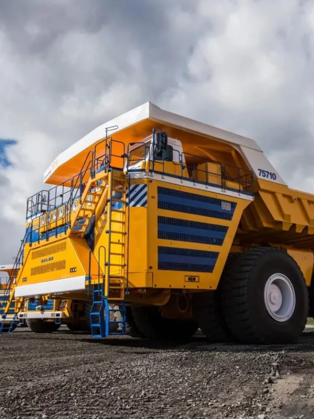 BelAz 75710 – Um caminhão com capacidade para 450 toneladas BelAz 75710