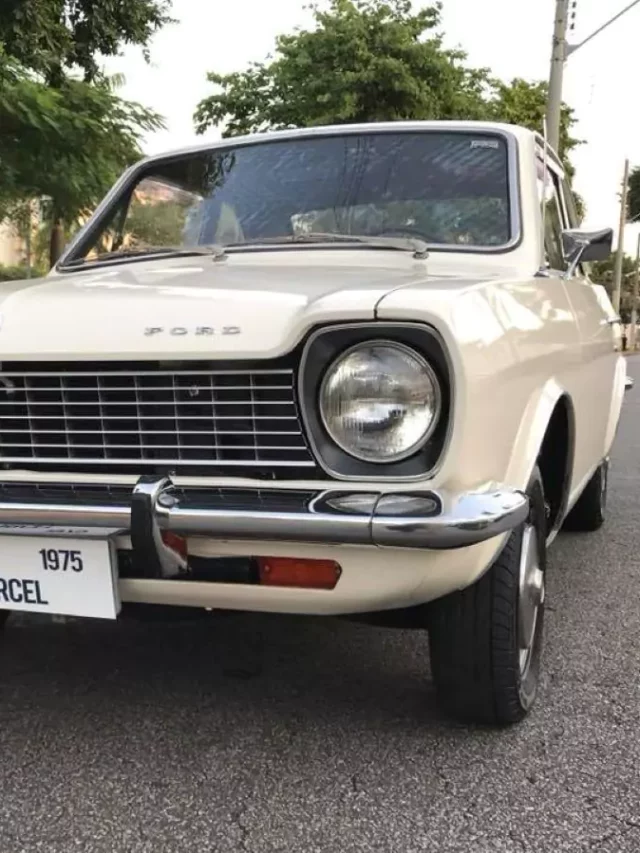 O Clássico Ford Corcel (Lenda dos anos 70 e 80) Ford Corcel 1975 / Foto: Julio Raridades