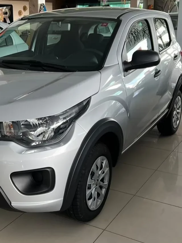 Fiat Mobi já é o 3º carro mais vendido do Brasil Fiat Mobi / Foto reprodução