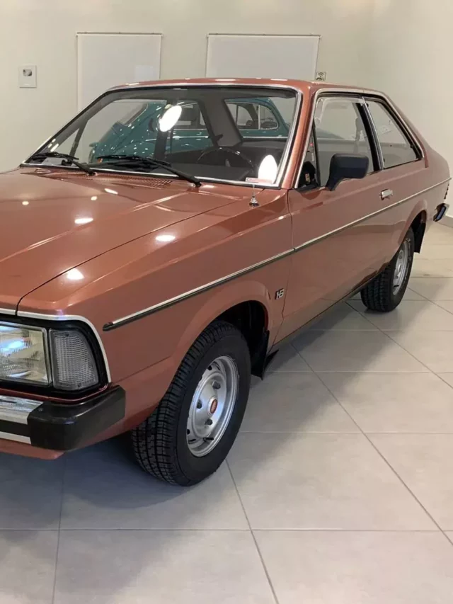 Clássico Ford Corcel II 1980: Um Ícone Intacto e Original de Fábrica