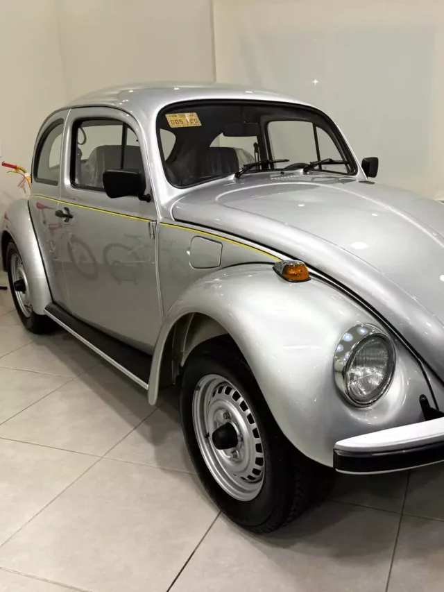 Tesouro Raro: VW Fusca Itamar 1995 continua 0km em 2024